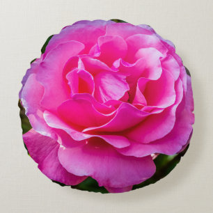 Cojín Redondo Delicada rosa.