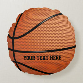 Cojín Redondo Deportes personalizados de baloncesto