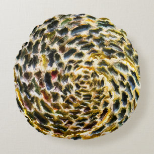 Cojín Redondo Depresión del arco iris