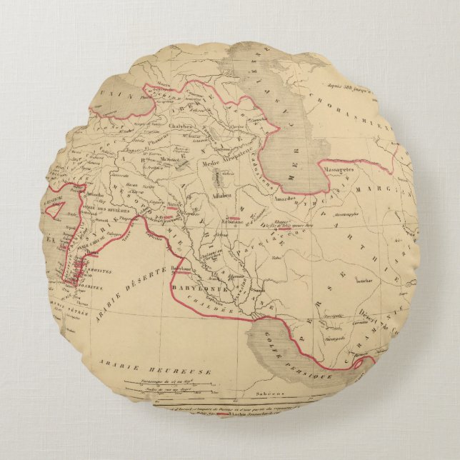 Cojín Redondo DES Perses de L'Empire (Anverso)