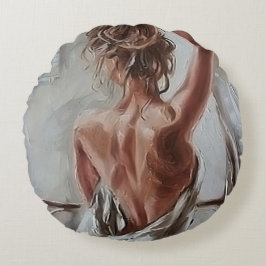 Cojín Redondo Despierta traviesa