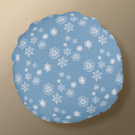 Cojín Redondo Día de la nieve