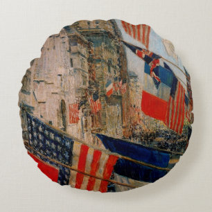 Cojín Redondo Día de los Aliados, mayo de 1917