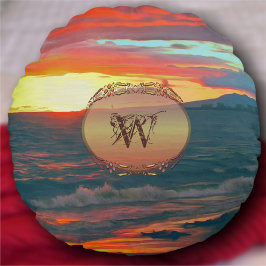 Cojín Redondo Día Maravilloso 1490