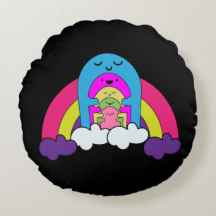 Cojín Redondo Día Mundial de la Salud Mental