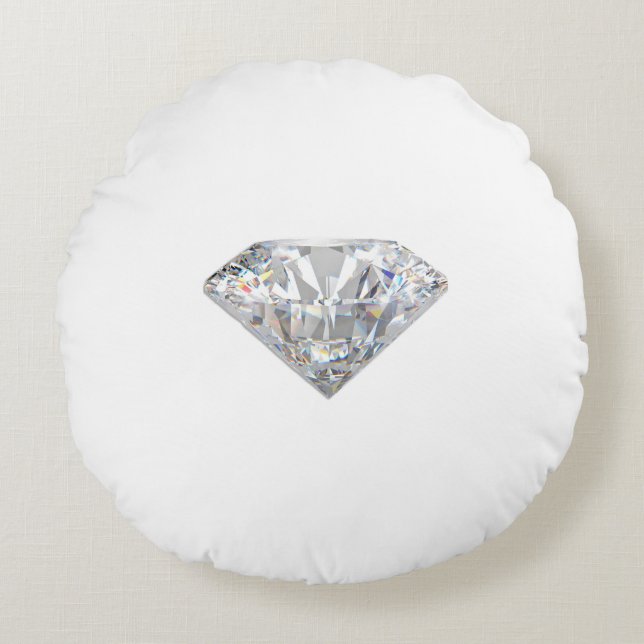 Cojín Redondo Diamond cushion (Anverso)