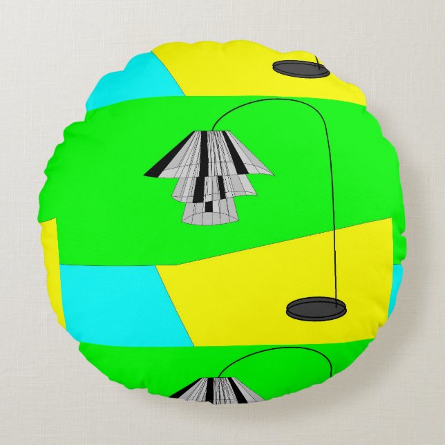 Cojín Redondo Diamond Pillow (Anverso)