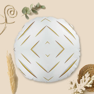 Cojín Redondo Diapositivas de tela movida