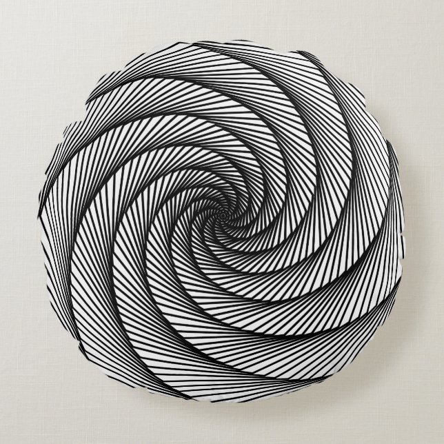 Cojín Redondo dibujo geométrico italianoFreaks (Anverso)