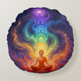 Cojín Redondo Die 7 Chakren