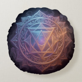 Cojín Redondo Die 7 Chakren´1