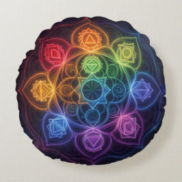 Cojín Redondo Die 7 Chakren´3