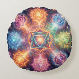 Cojín Redondo Die 7 Chakren´8
