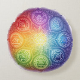 Cojín Redondo Die 7 Chakren´9