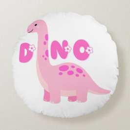 Cojín Redondo Dinosaurio lindo 🦕 