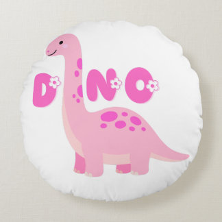 Cojín Redondo Dinosaurio lindo 🦕 