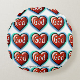 Cojín Redondo Dios mío