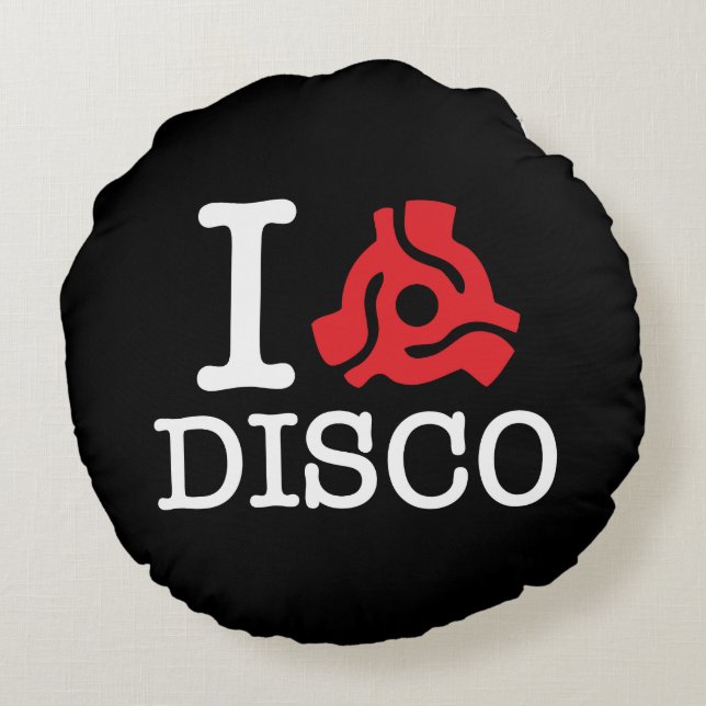 Cojín Redondo Disco adaptador I 45 (Reverso)