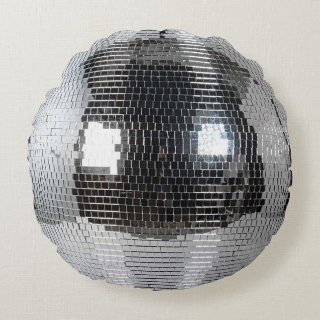Cojín Redondo disco ball (Anverso)