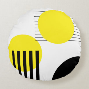 Cojín Redondo Diseño abstracto