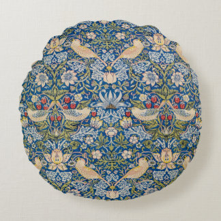 Cojín Redondo Diseño Art Nouveau para aves