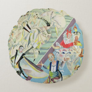 Cojín Redondo Diseño de la etapa para la opereta