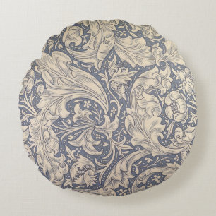 Cojín Redondo Diseño de la "margarita" (materia textil)