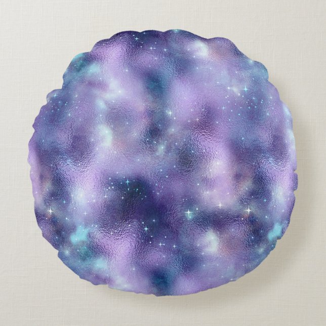 Cojín Redondo Diseño de la serie Galaxy 2 (Anverso)