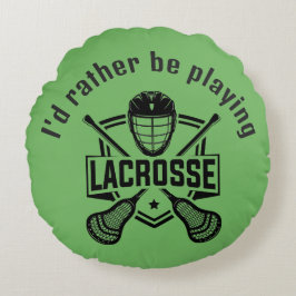 Cojín Redondo Diseño de Lacrosse