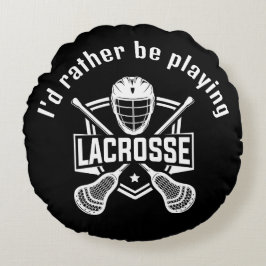 Cojín Redondo Diseño de Lacrosse