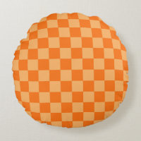 Diseño de patrón de naranja de cheques