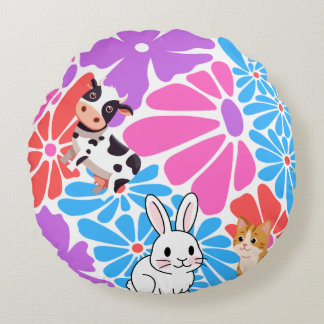 Cojín Redondo diseño de precaución