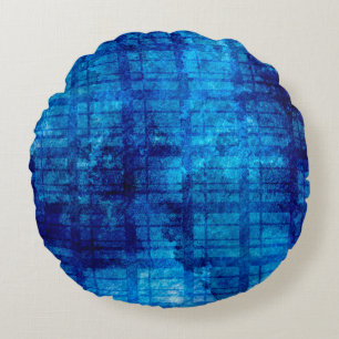 Cojín Redondo diseño de textura abstracta moderna