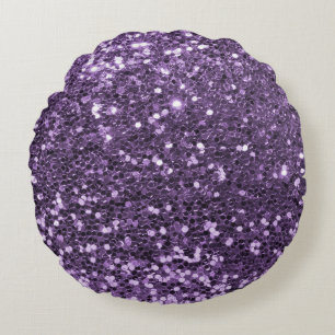 Cojín Redondo Diseño de textura de brillo elegante