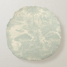 Diseño Escénico Tropical de Patrón de Letrina de J
