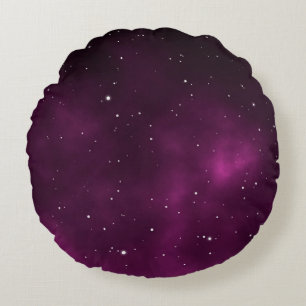 Cojín Redondo Diseño gráfico de astronomía de ilustracion de pai