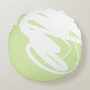 Cojín Redondo Diseño gráfico moderno alrededor de Pillow