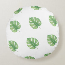 Diseño verde de hoja de Monstera. 