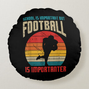 Cojín Redondo Diversión de importante importador de fútbol ameri