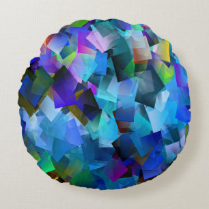 Cojín Redondo Divertidas Noches de Ciudad.....