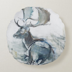 Cojín Redondo Dólar en la hierba 2006