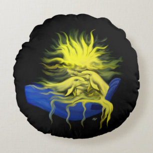 Cojín Redondo Dolphin Love