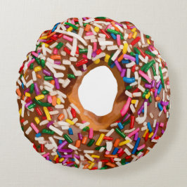 Cojín Redondo Donut con salpicaduras