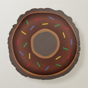 COJÍN REDONDO DONUT FUNNY ROUND PILLOW