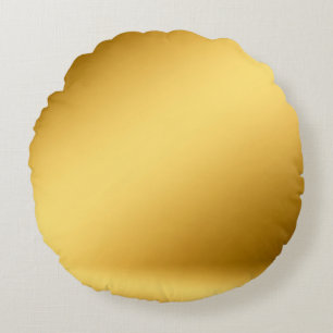 Cojín Redondo Dorada habitación 3d. Fondo3d, abstracto, otoño, g