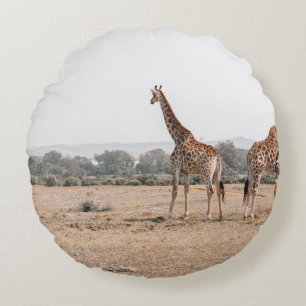 COJÍN REDONDO DOS GIRAFFES