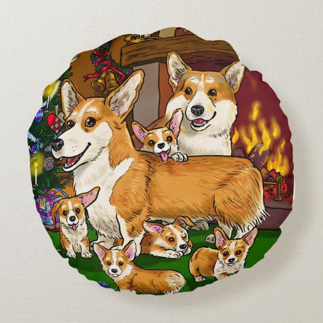 Cojín Redondo Dos lados (Reverso)