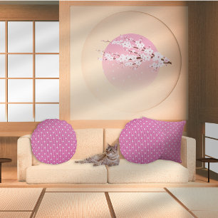 Cojín Redondo Dotty Delight Pink