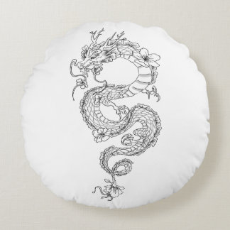 Cojín Redondo Dragon