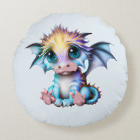 Dragón infantil kawaii lindo y adorable